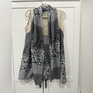 Rancho Estancia Women's Open Front Kimono size medium